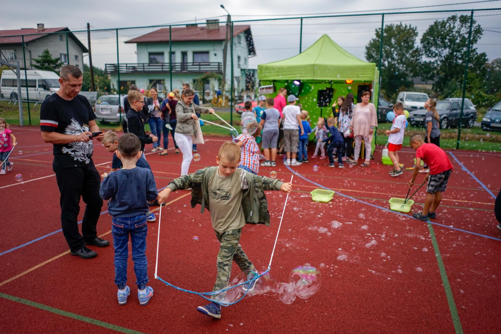 Święto plonów w Brzezinie. Najpiękniejszy wieniec dożynkowy w Gminie Skarbimierz z Kopanie