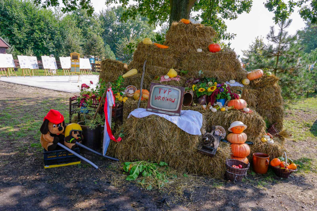 Dożynki w gminie Lewin Brzeski. Najpiękniejsza korona dożynkowa z Skorogoszczy