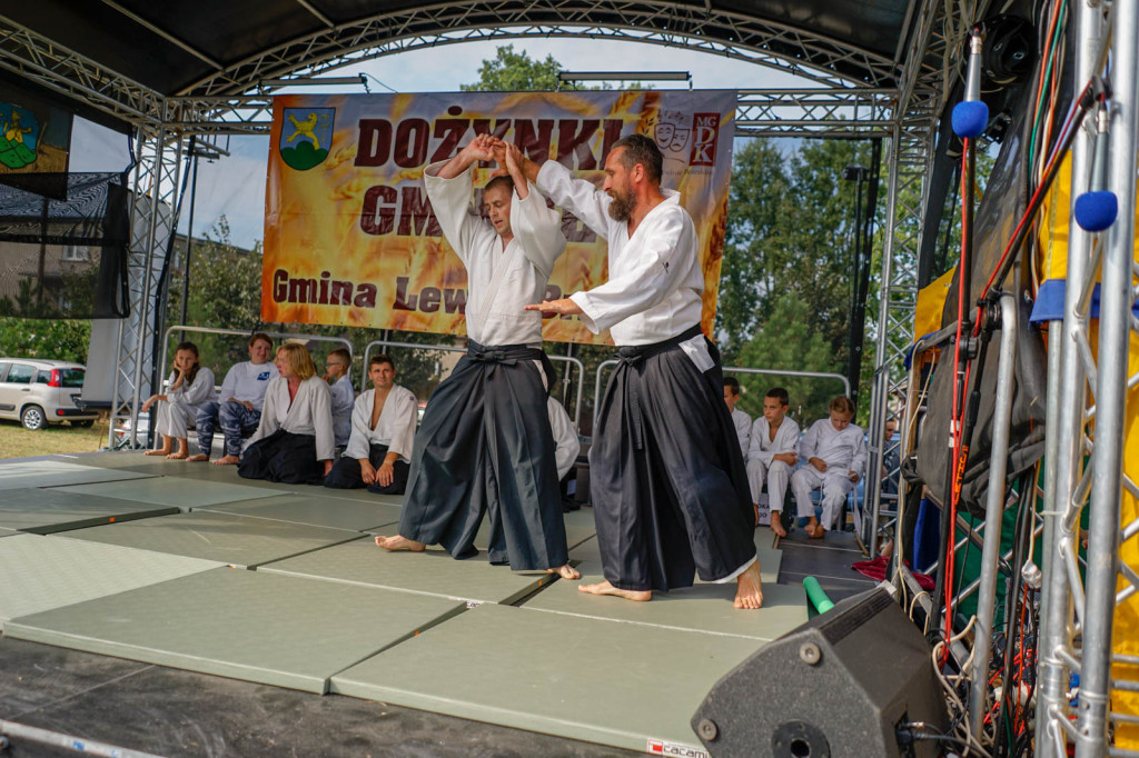 Dożynki w gminie Lewin Brzeski. Najpiękniejsza korona dożynkowa z Skorogoszczy