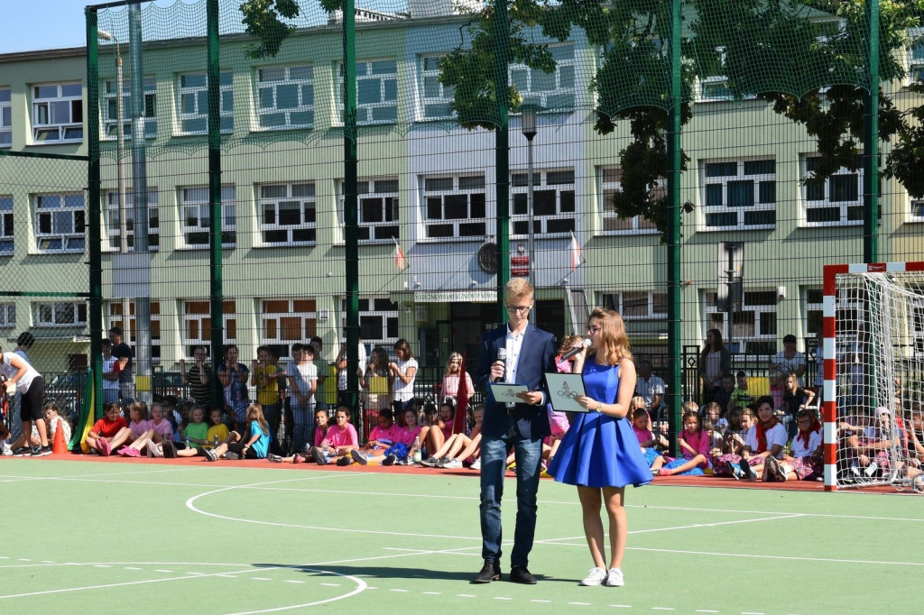 Boisko przy ul. Oławskiej uroczyście zostało otwarte