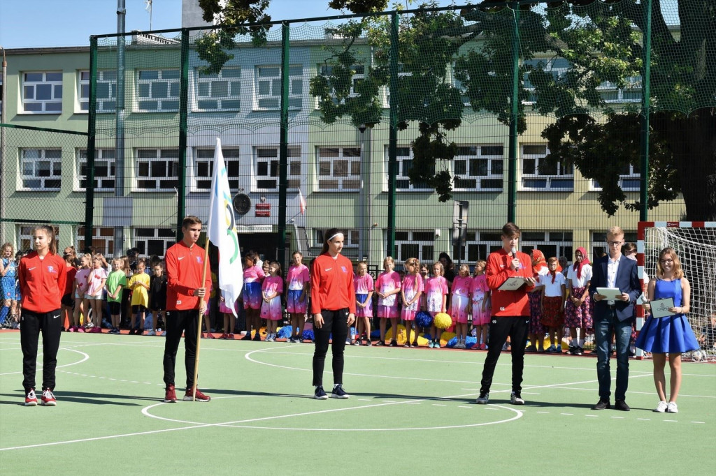 Boisko przy ul. Oławskiej uroczyście zostało otwarte