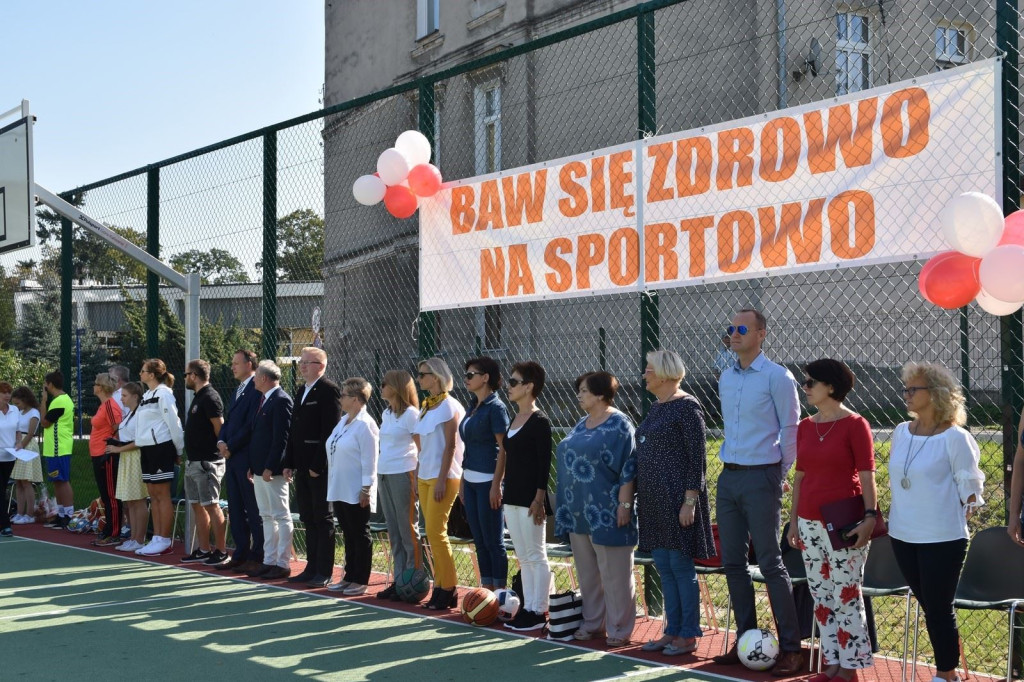 Boisko przy ul. Oławskiej uroczyście zostało otwarte