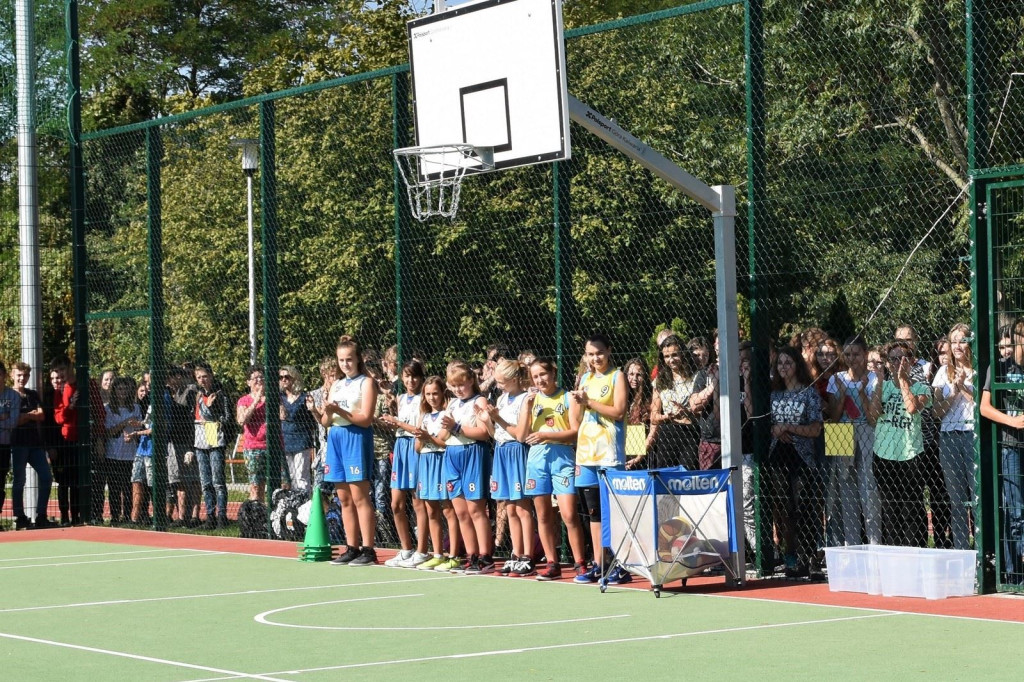 Boisko przy ul. Oławskiej uroczyście zostało otwarte