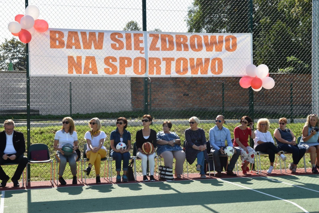 Boisko przy ul. Oławskiej uroczyście zostało otwarte