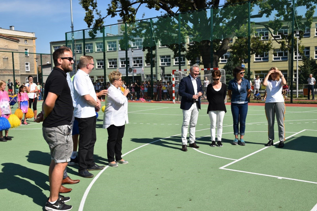 Boisko przy ul. Oławskiej uroczyście zostało otwarte