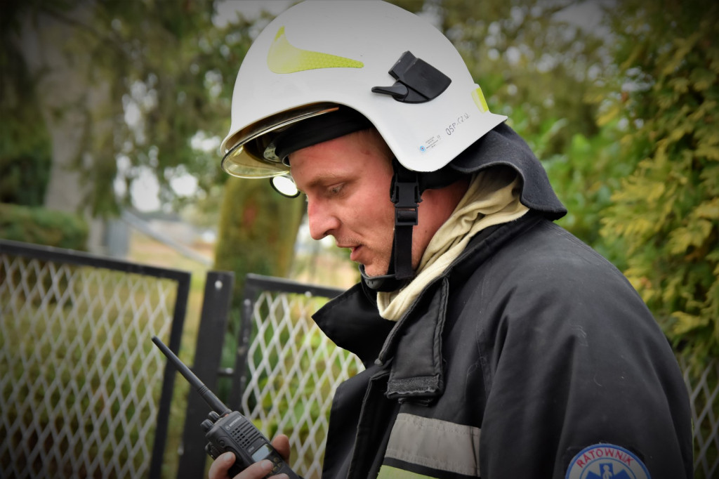 Manewry strażackie w gminie Olszanka. Druhowie doskonalili swoje umiejętności bojowe