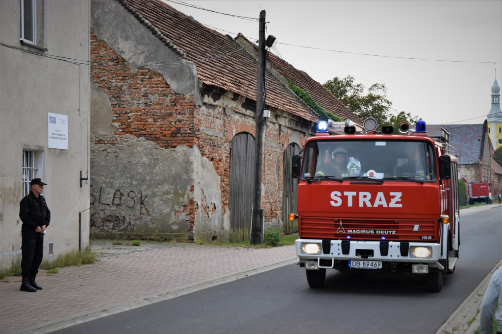 Manewry strażackie w gminie Olszanka. Druhowie doskonalili swoje umiejętności bojowe