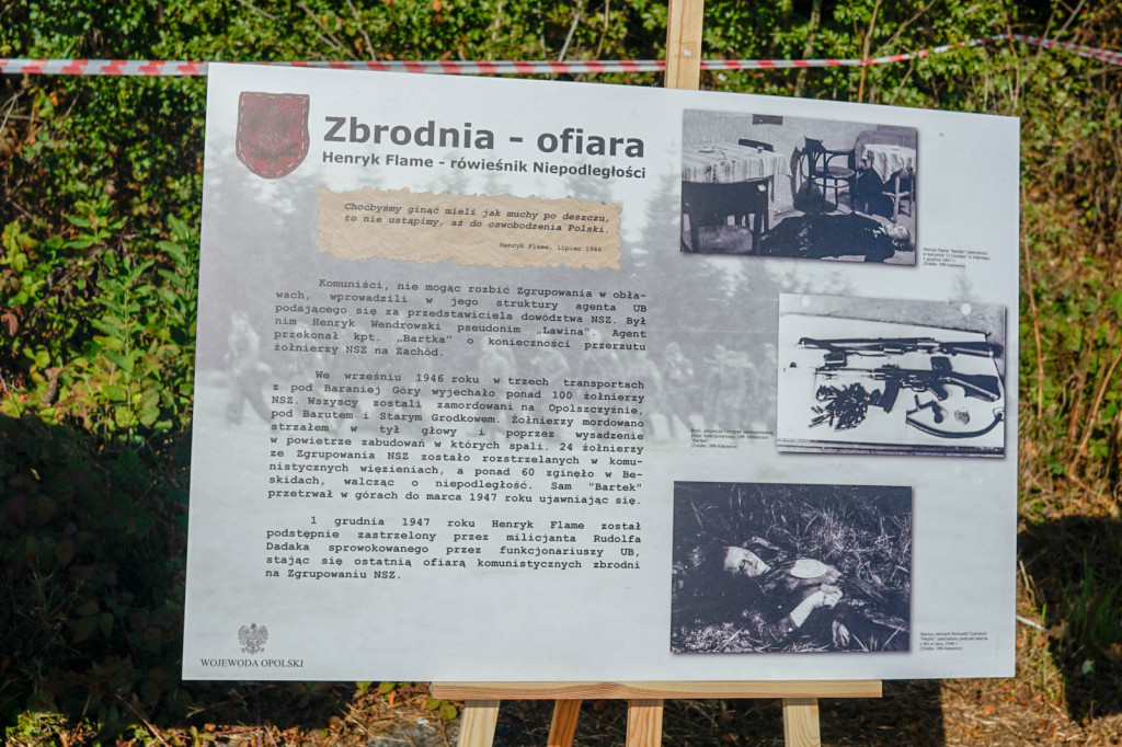 Obchody 72-lecia mordu na Żołnierzach Wyklętych w Starym Grodkowie