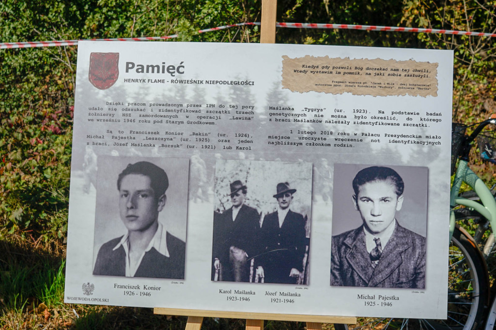 Obchody 72-lecia mordu na Żołnierzach Wyklętych w Starym Grodkowie