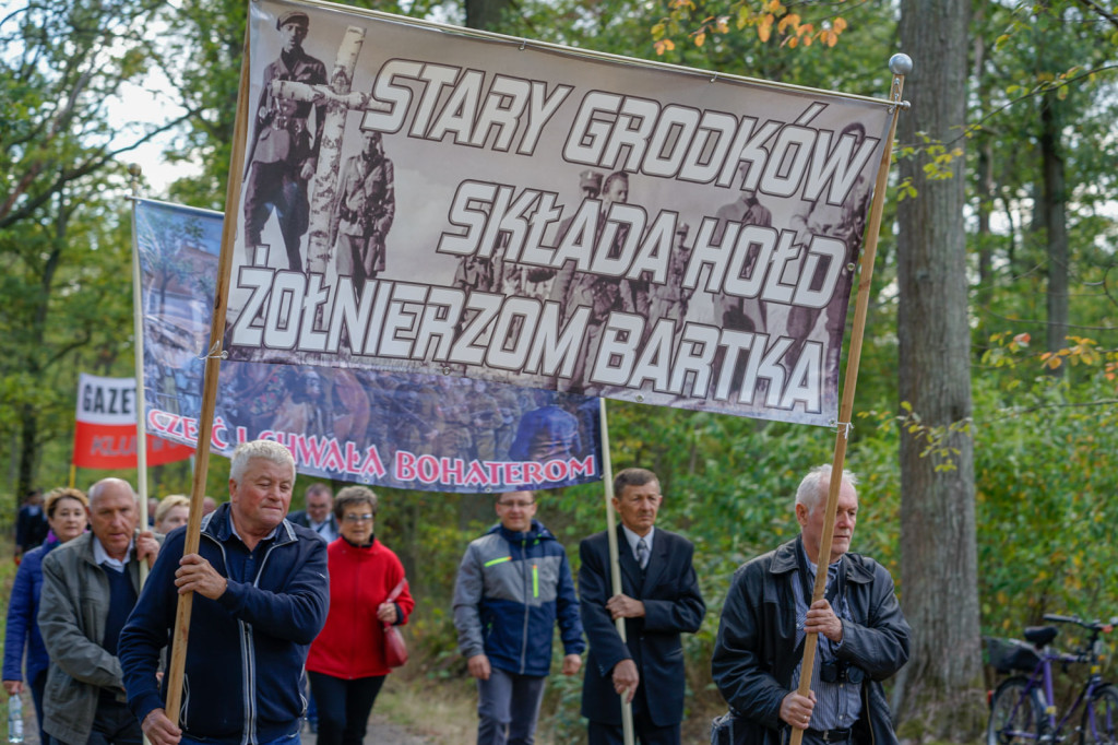 Obchody 72-lecia mordu na Żołnierzach Wyklętych w Starym Grodkowie