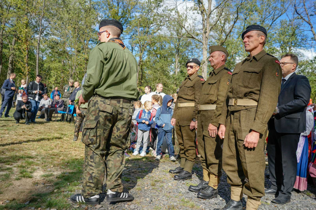 Obchody 72-lecia mordu na Żołnierzach Wyklętych w Starym Grodkowie
