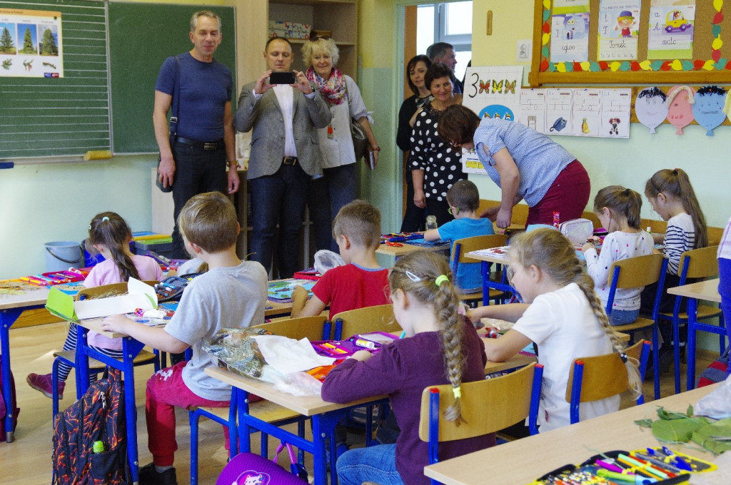 Goście z Litwy z wizytą w Ósemce