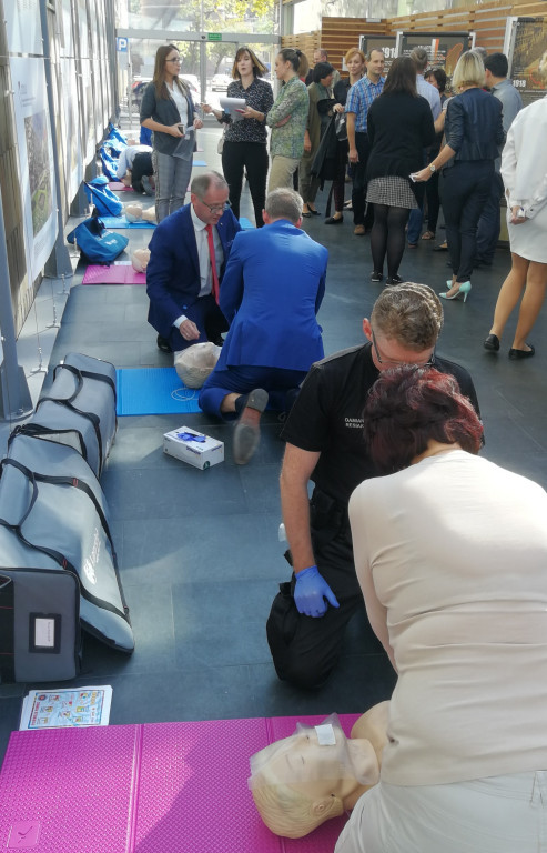 OSP Mąkoszyce wzięło udział w akcji bicia rekordu Guinessa