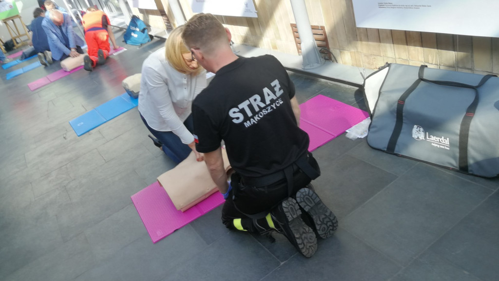 OSP Mąkoszyce wzięło udział w akcji bicia rekordu Guinessa