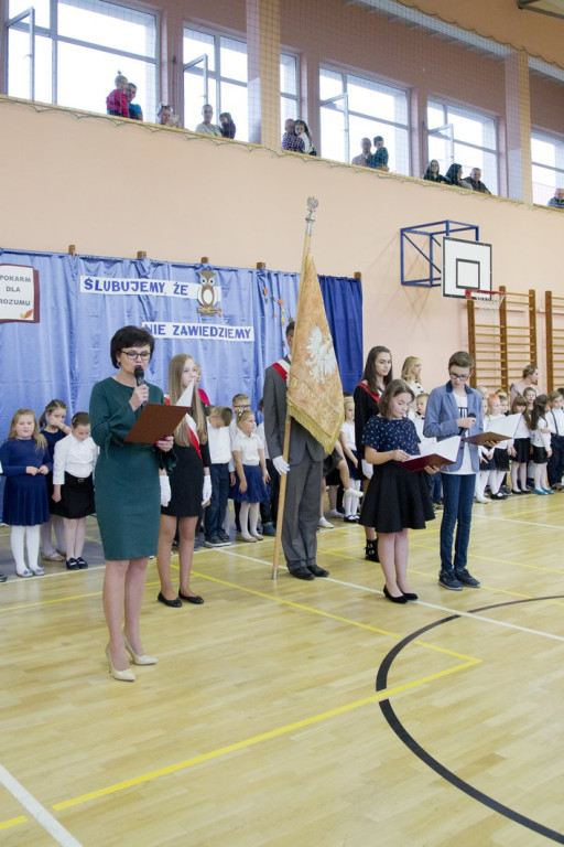 Ślubujemy, że nie zawiedziemy. Pasowanie na pierwszaka w Publicznej Szkole Podstawowej  nr 6 w Brzegu