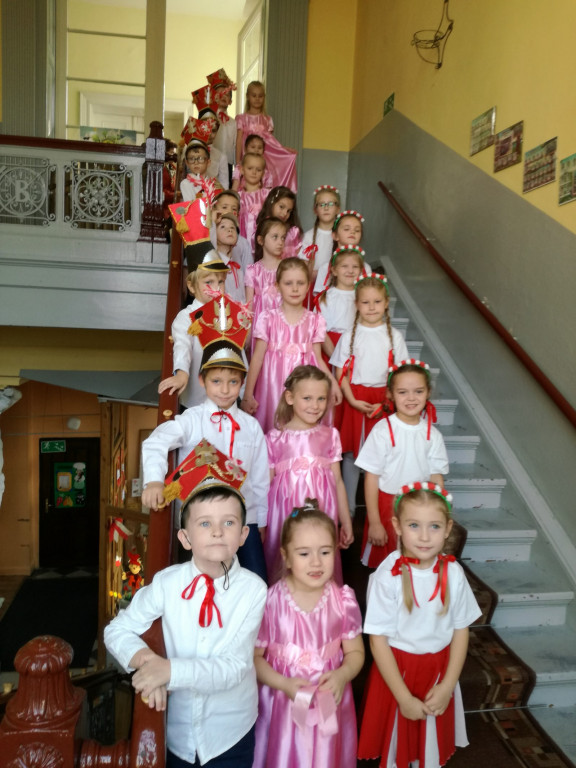 Obchody 100. Rocznicy Odzyskania Niepodległości w Przedszkolu Publicznym nr 8 w Brzegu