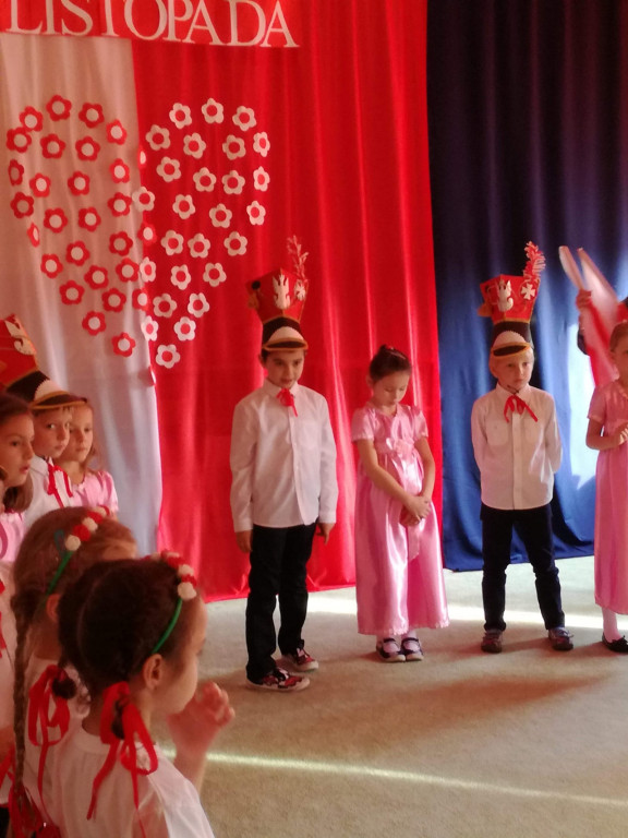 Obchody 100. Rocznicy Odzyskania Niepodległości w Przedszkolu Publicznym nr 8 w Brzegu