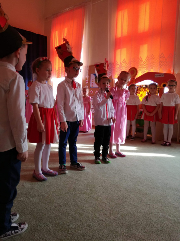 Obchody 100. Rocznicy Odzyskania Niepodległości w Przedszkolu Publicznym nr 8 w Brzegu