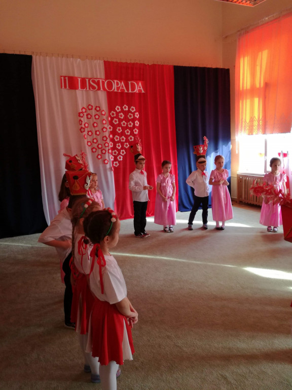 Obchody 100. Rocznicy Odzyskania Niepodległości w Przedszkolu Publicznym nr 8 w Brzegu