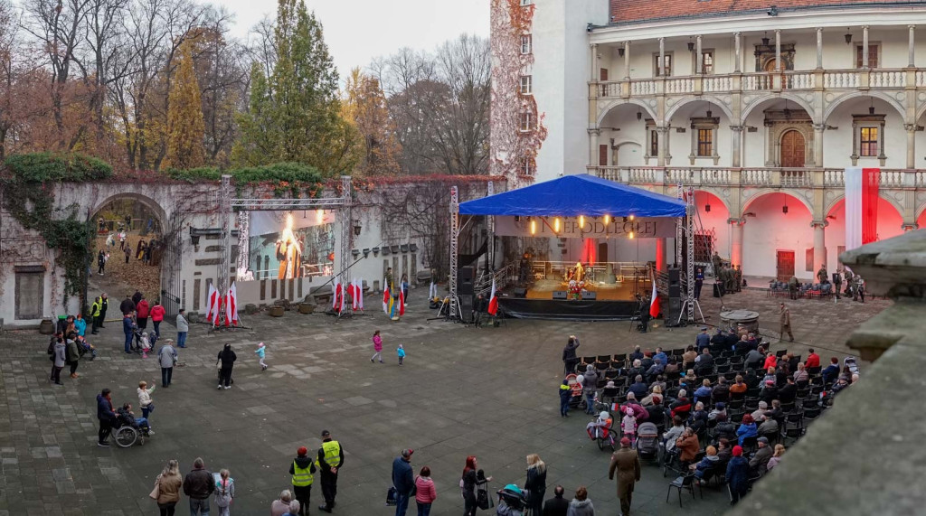 Obchody święta niepodległości w Brzegu. Piknik 