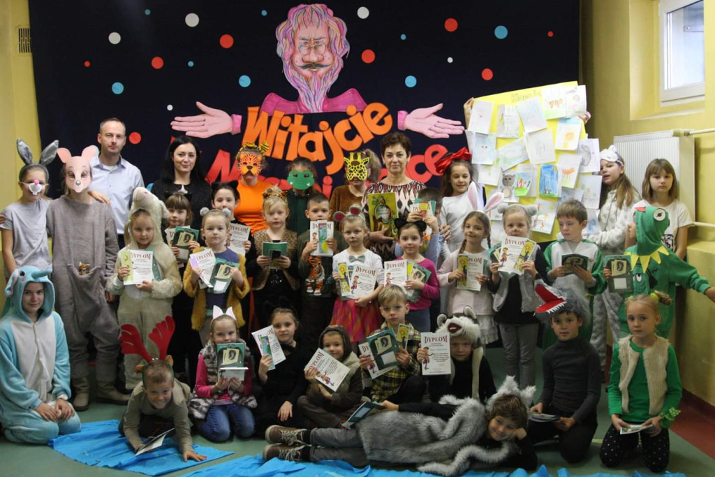 Pasowanie na czytelnika w Ósemce