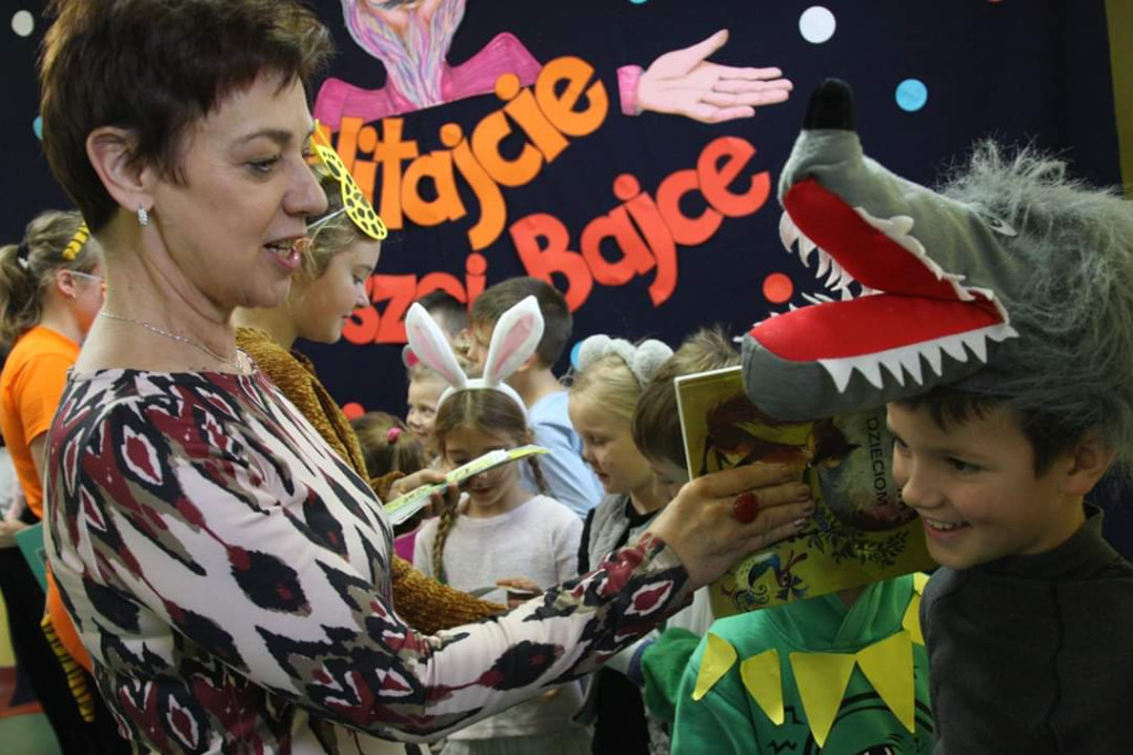 Pasowanie na czytelnika w Ósemce