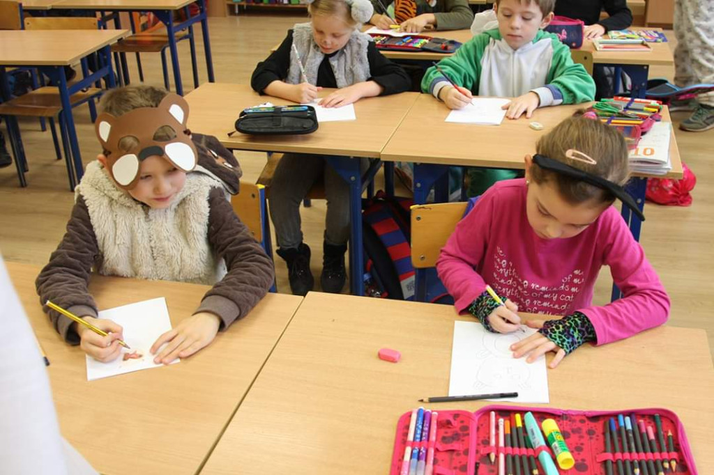 Pasowanie na czytelnika w Ósemce