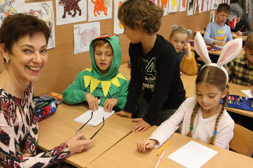 Pasowanie na czytelnika w Ósemce