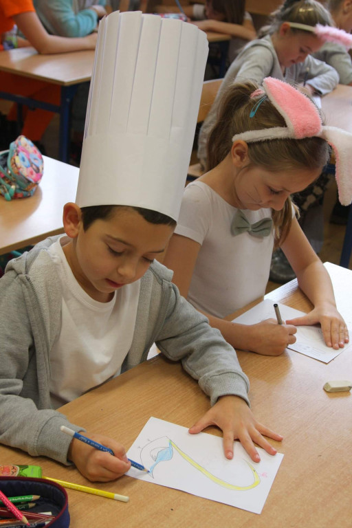 Pasowanie na czytelnika w Ósemce