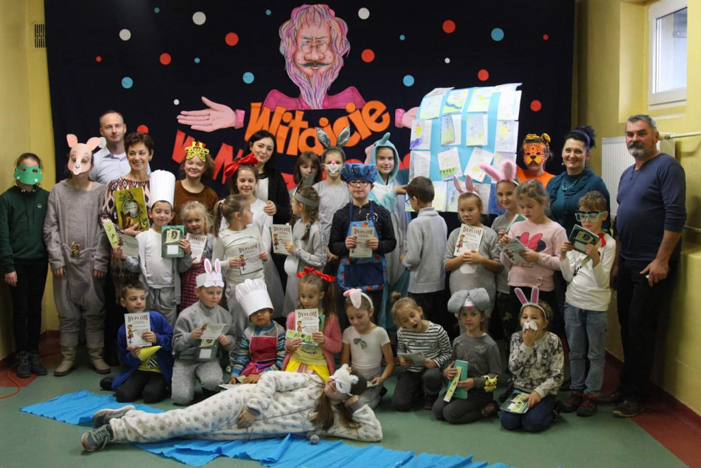 Pasowanie na czytelnika w Ósemce