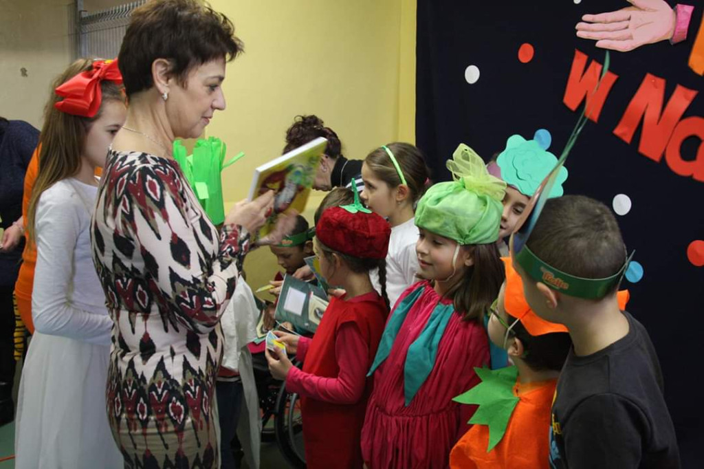 Pasowanie na czytelnika w Ósemce