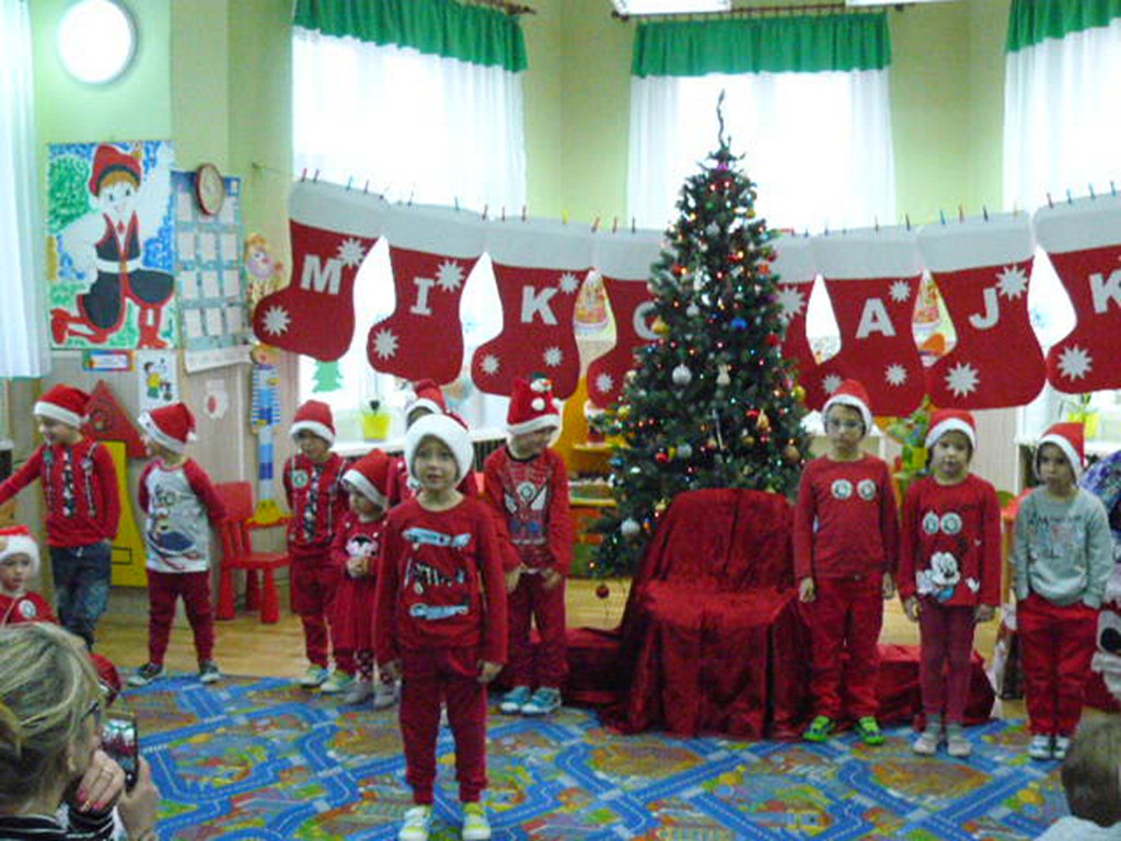 Witaj Mikołaju miły w przedszkolu w Krzyżowicach