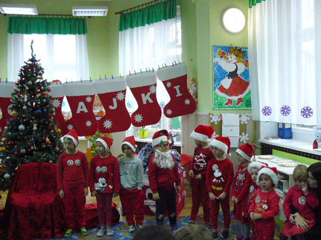 Witaj Mikołaju miły w przedszkolu w Krzyżowicach