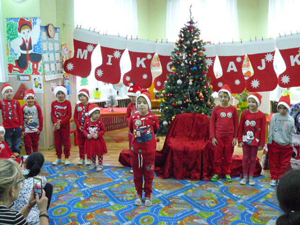 Witaj Mikołaju miły w przedszkolu w Krzyżowicach