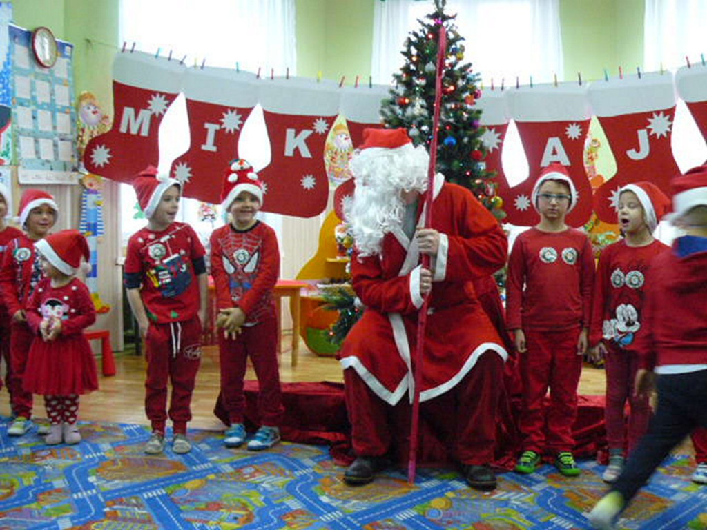 Witaj Mikołaju miły w przedszkolu w Krzyżowicach