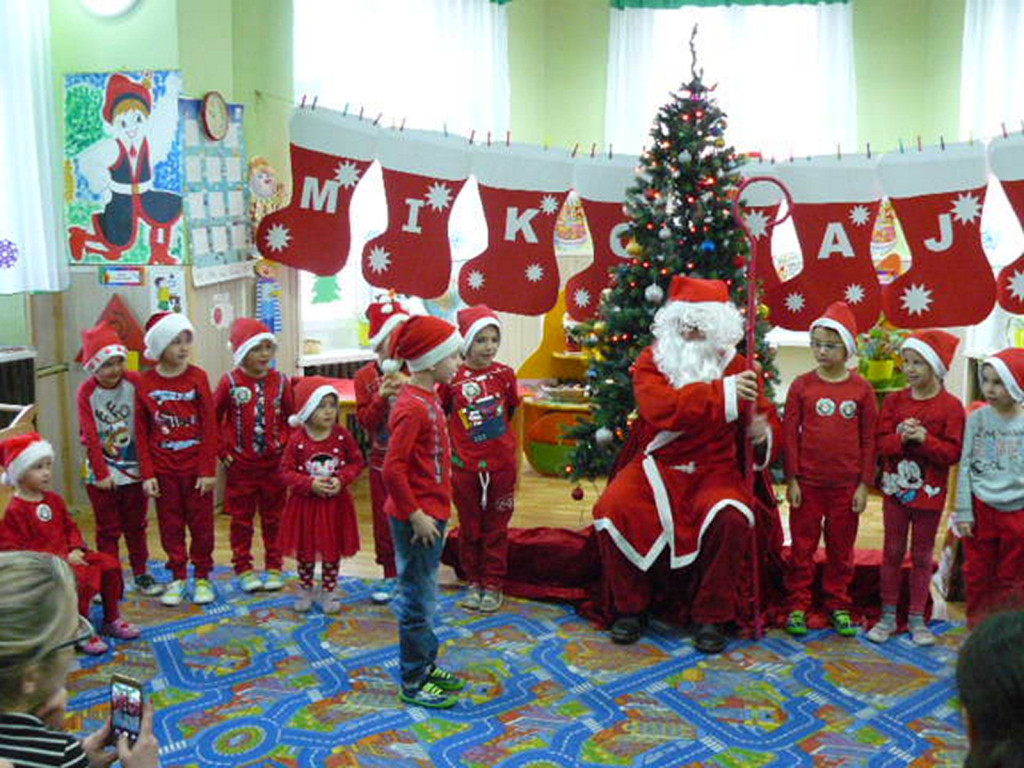 Witaj Mikołaju miły w przedszkolu w Krzyżowicach