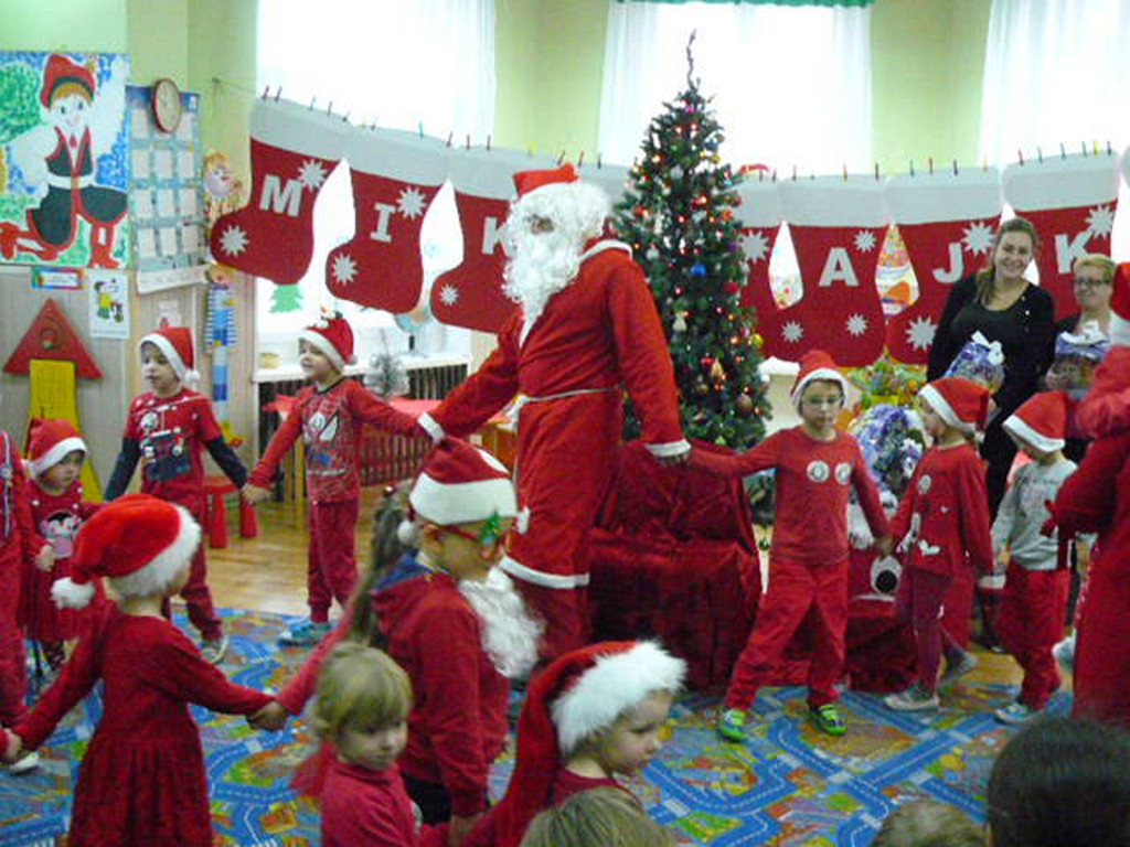 Witaj Mikołaju miły w przedszkolu w Krzyżowicach