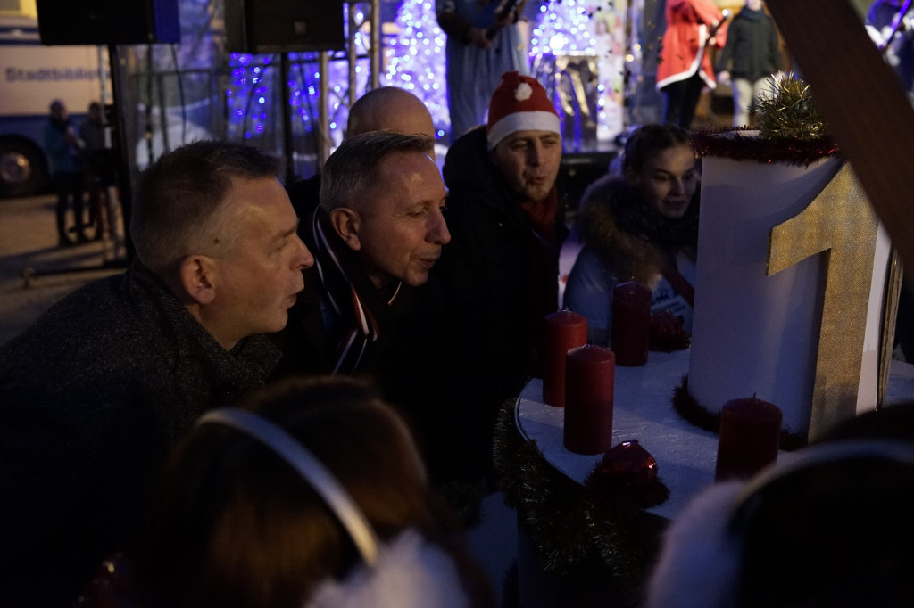 Jubileuszowa świąteczna iluminacja w Brzegu [fotorelacja]