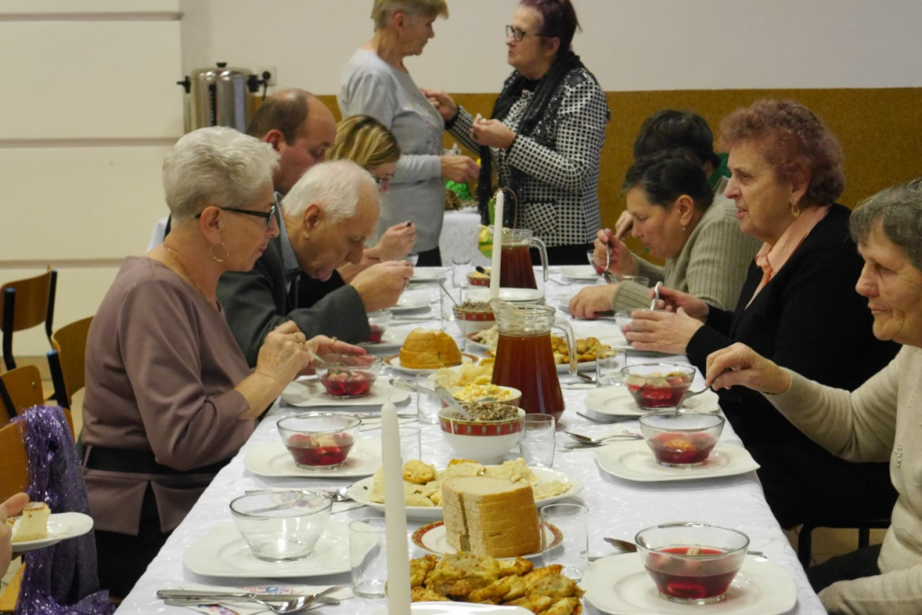 Wieczerza wigilijna w Gierszowicach