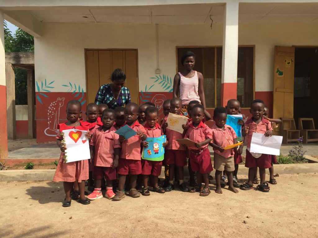 Przedszkolaki z Trójki obdarowały prezentami przedszkolaki z Ghany