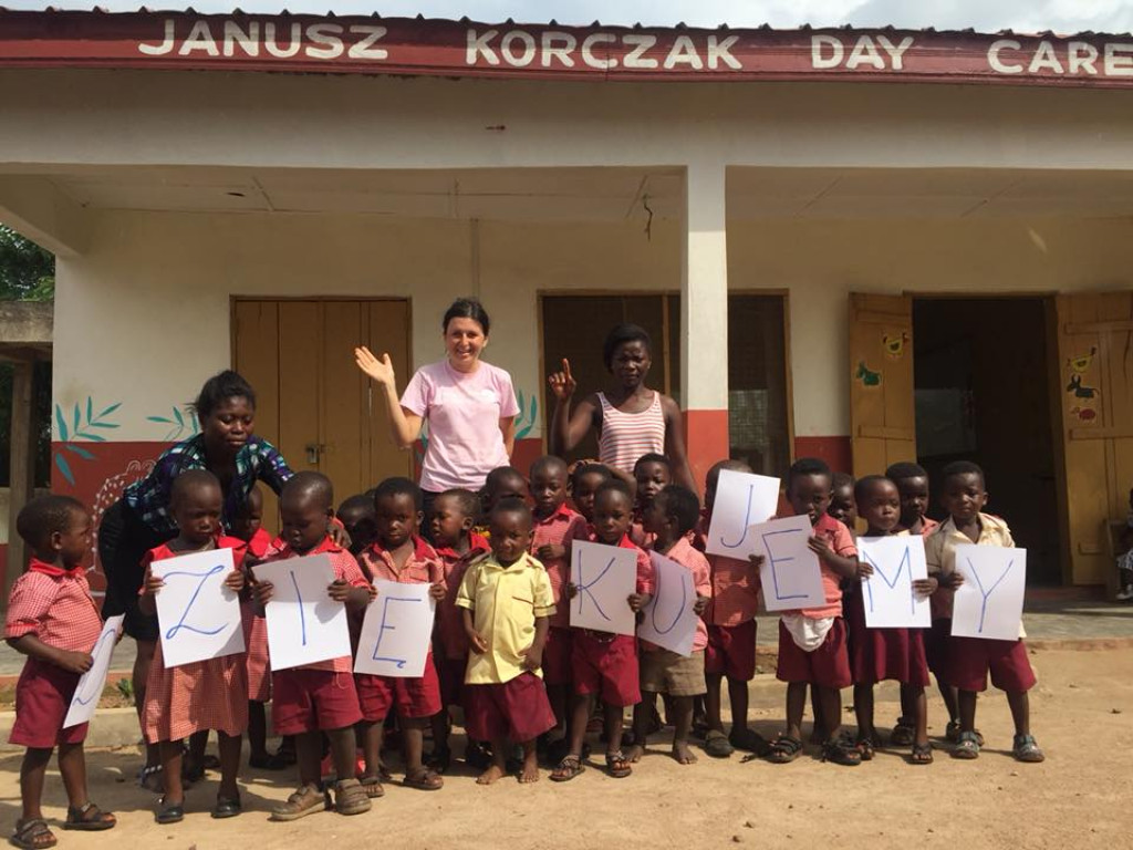 Przedszkolaki z Trójki obdarowały prezentami przedszkolaki z Ghany