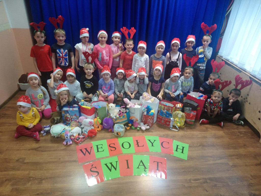 Przedszkolaki z Trójki obdarowały prezentami przedszkolaki z Ghany