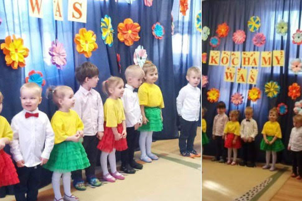 Bo Babcia i Dziadek to nasze są skarby ,malują uśmiech bez pędzla i farby