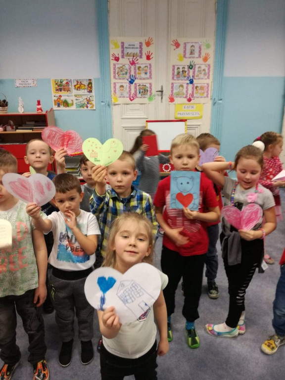 Walentynki w Przedszkolu Publicznym nr 8 w Brzegu