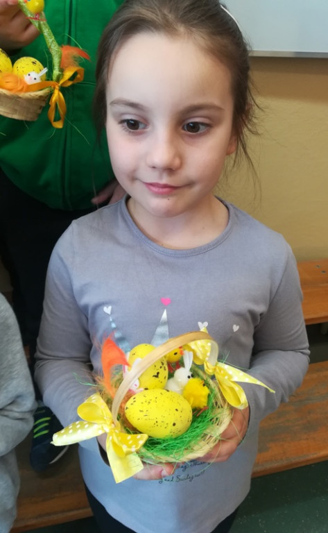 Warsztaty wielkanocne grodkowskich pierwszaków