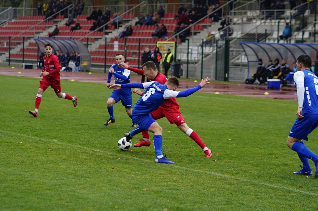 Stal przegrała z rezerwami Miedziowych. Decydująca pechowa końcówka [fotorelacja]