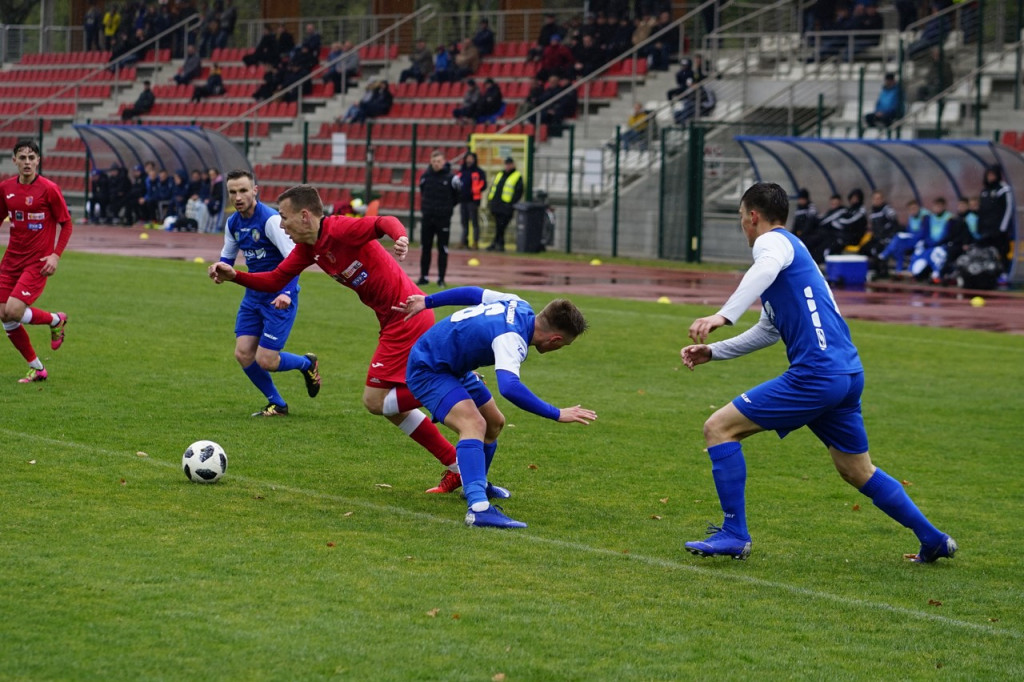 Stal przegrała z rezerwami Miedziowych. Decydująca pechowa końcówka [fotorelacja]