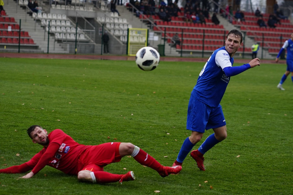 Stal przegrała z rezerwami Miedziowych. Decydująca pechowa końcówka [fotorelacja]
