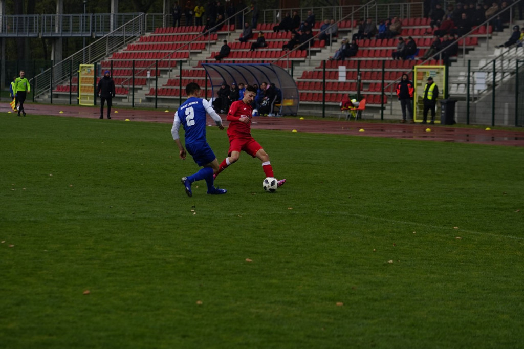 Stal przegrała z rezerwami Miedziowych. Decydująca pechowa końcówka [fotorelacja]