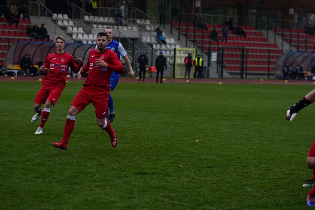 Stal przegrała z rezerwami Miedziowych. Decydująca pechowa końcówka [fotorelacja]